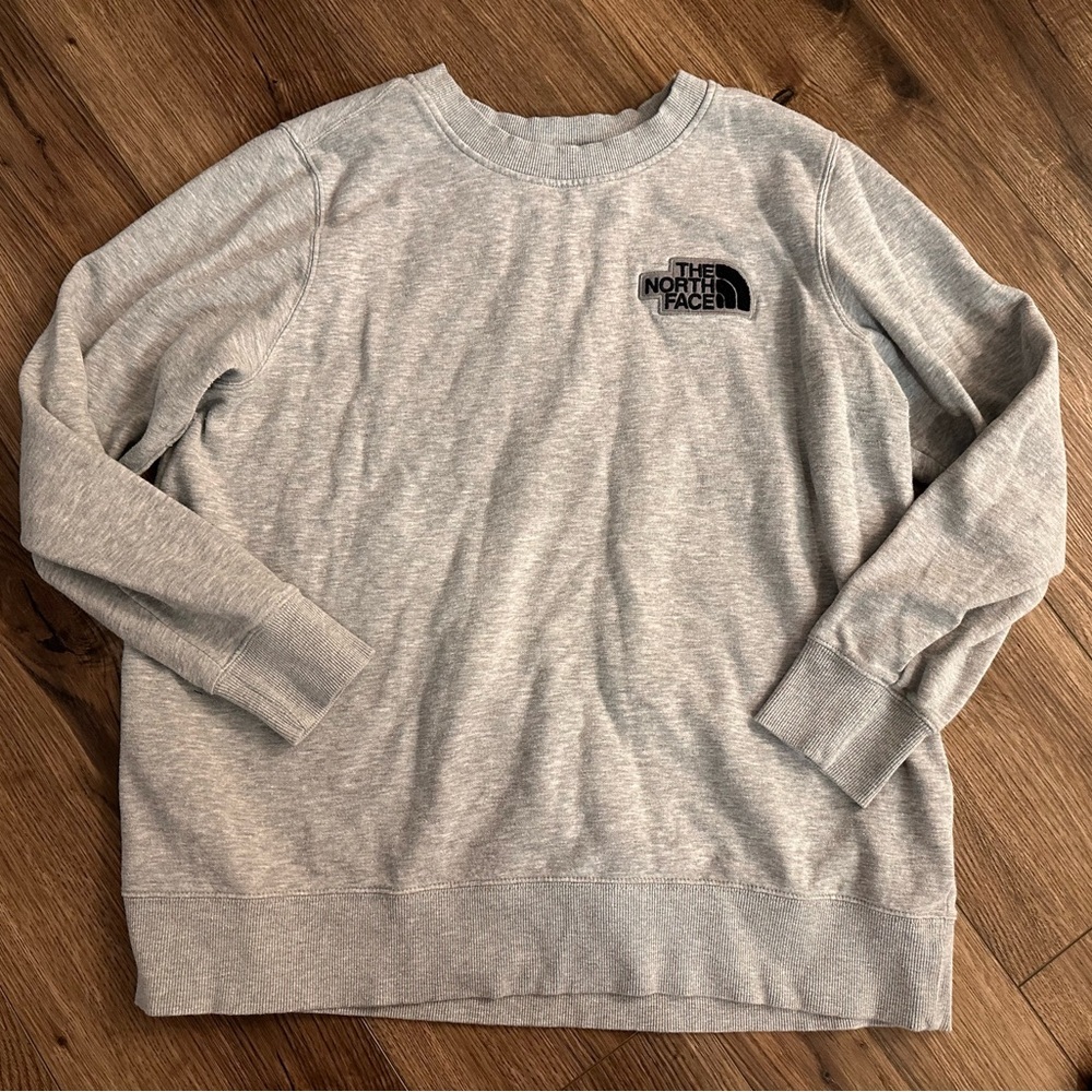 The North Face Gray Crew Neck Sweater